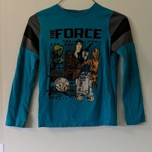 Star wars boy's shirt size 7x